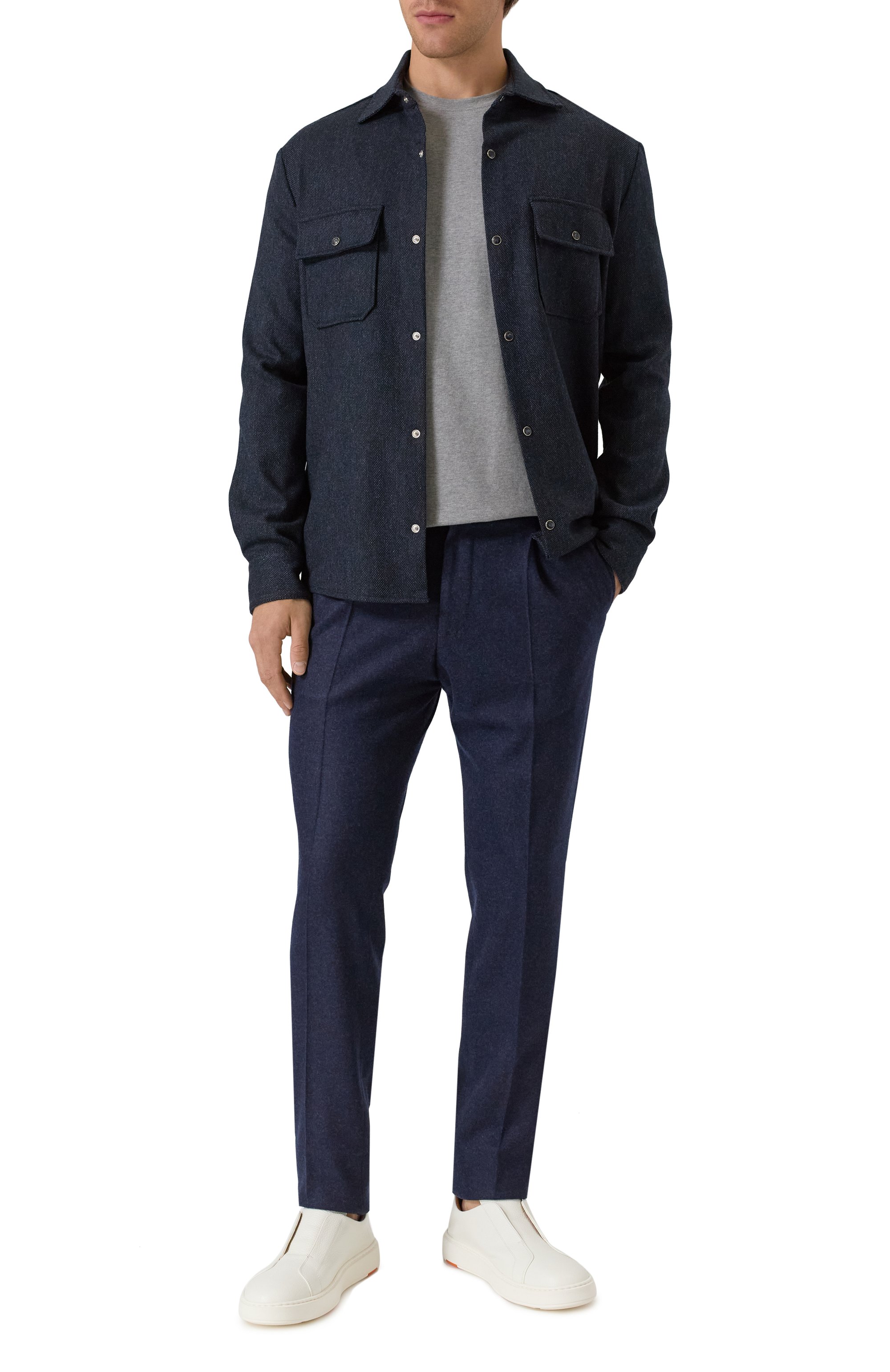 Хлопковая футболка CIRCOLO 1901, арт. CN4954, фото 2