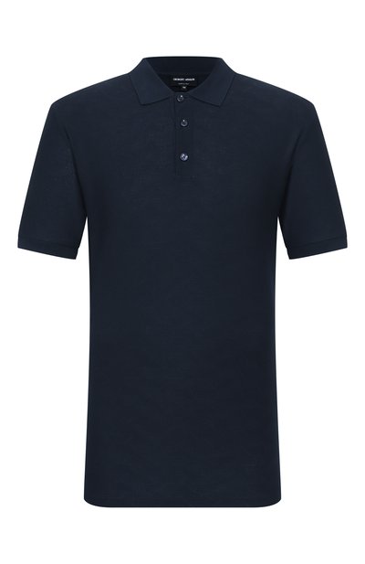 Мужское поло из вискозы GIORGIO ARMANI, арт. GM003150/TE20342