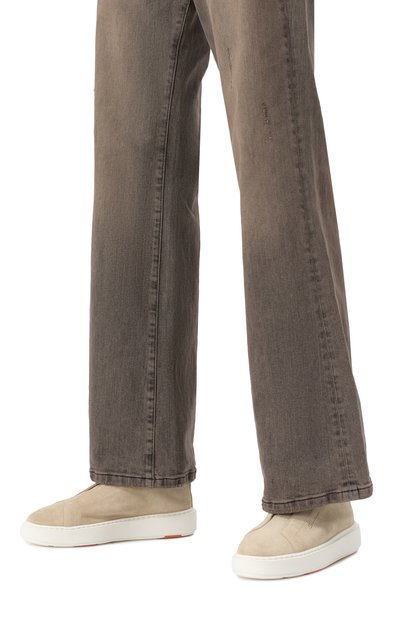 Замшевые кеды SANTONI, арт. WBCG61323BARTSAP, фото 3