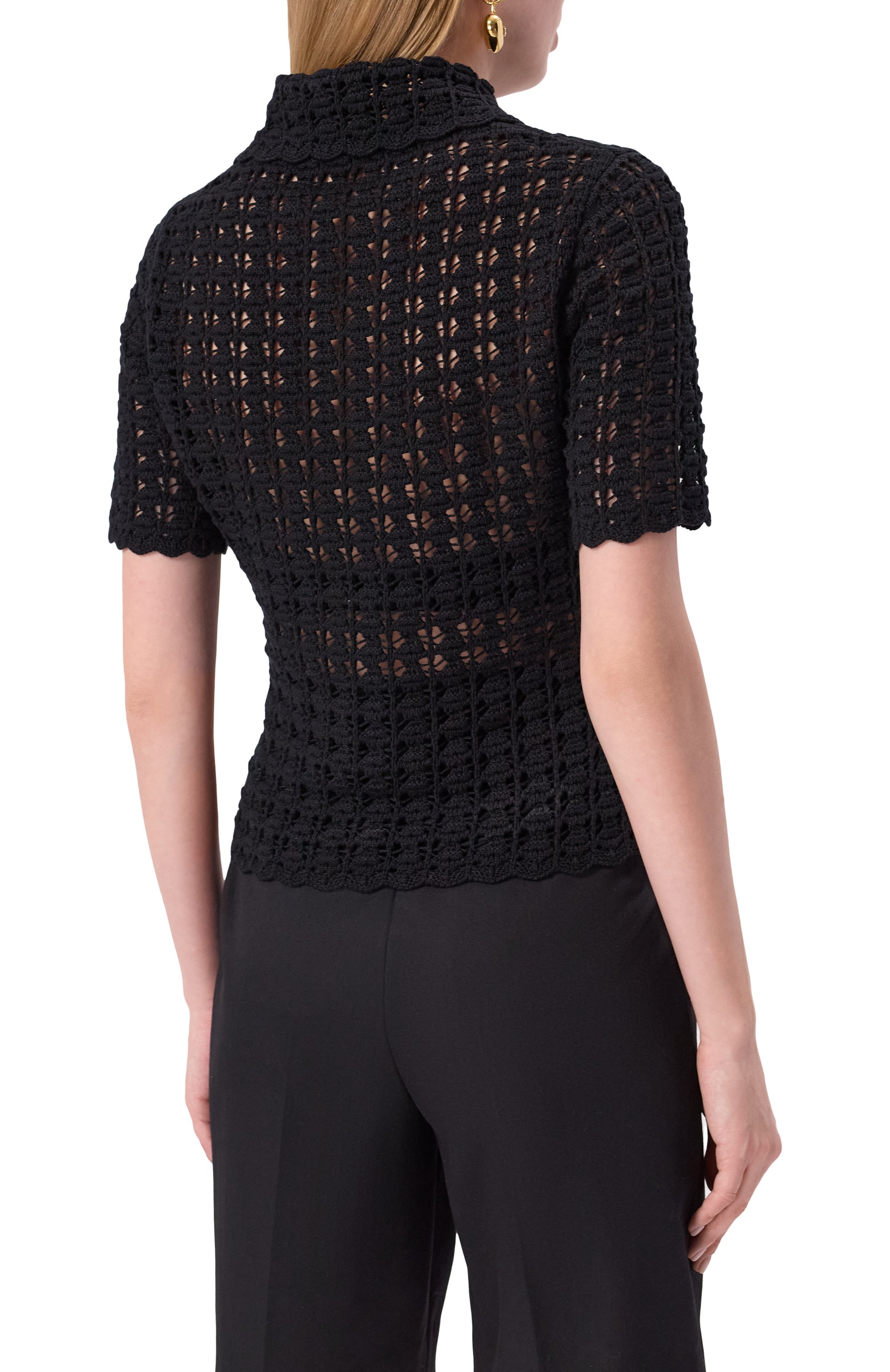 Шерстяное поло DOLCE & GABBANA, арт. FXZ15T/JCVWH, фото 4