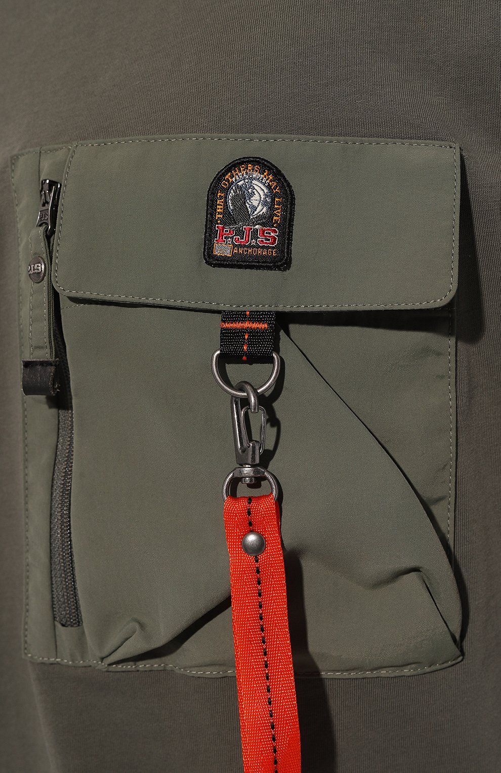 Хлопковая футболка PARAJUMPERS, арт. PMTSRE07, фото 5