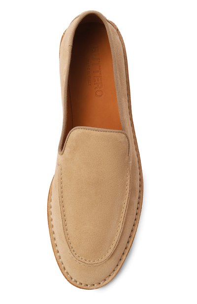 Замшевые лоферы argentario BUTTERO, арт. B9320G0RH-UG, фото 5