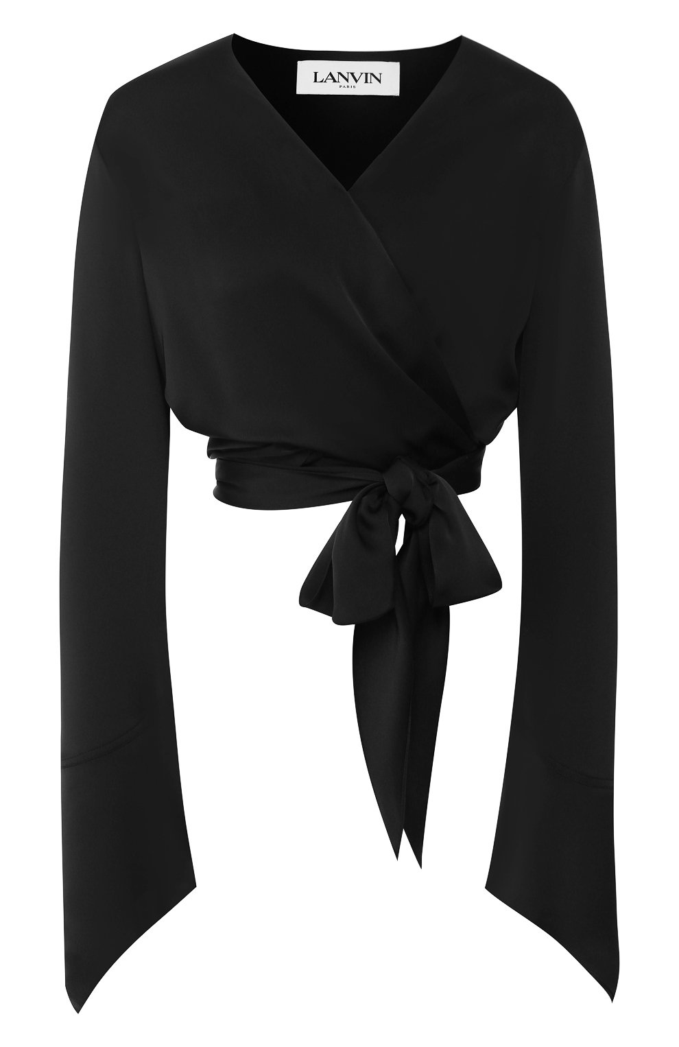 Атлас ная блузка LANVIN, арт. RW-T0680U-3950-E20, фото 1