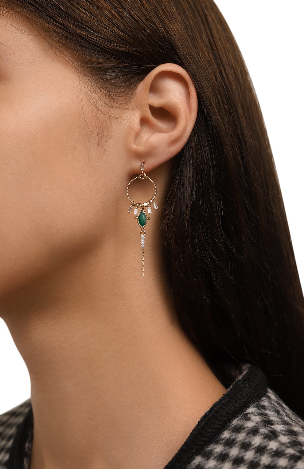 Серьги HANKA_IN, арт. DIA-B0L-AGV-0.5M, фото 2