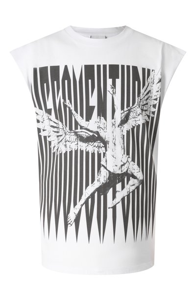 Мужская хлопковая майка DIEGO VENTURINO, арт. DVTSSMDVI