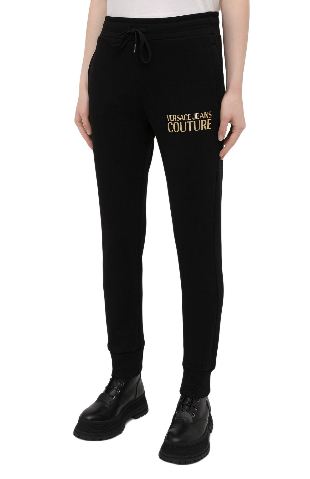 Хлопковые джоггеры VERSACE JEANS COUTURE, арт. A1HWA1TA-WDP310 L0G0 F0IL/30318, фото 3