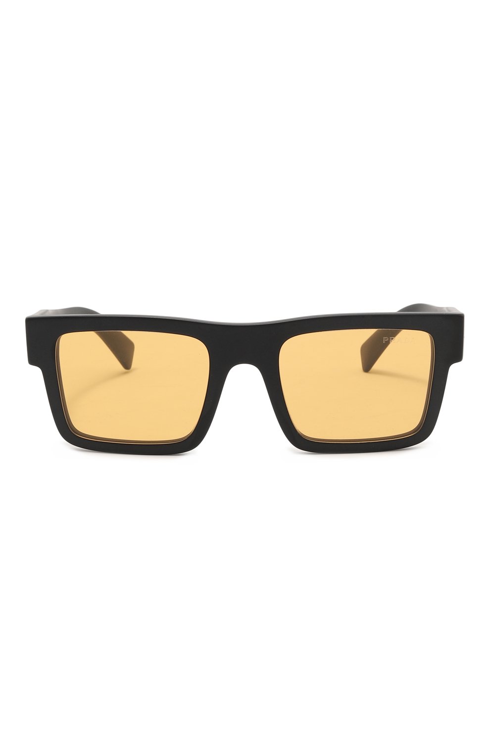 Солнцезащитные очки PRADA желтого цвета по цене 37000 руб., арт. SPR19W-E1BO-F00B7-052, фото 3 Солнцезащитные очки PRADA, арт. SPR19W-E1BO-F00B7-052, фото 3
