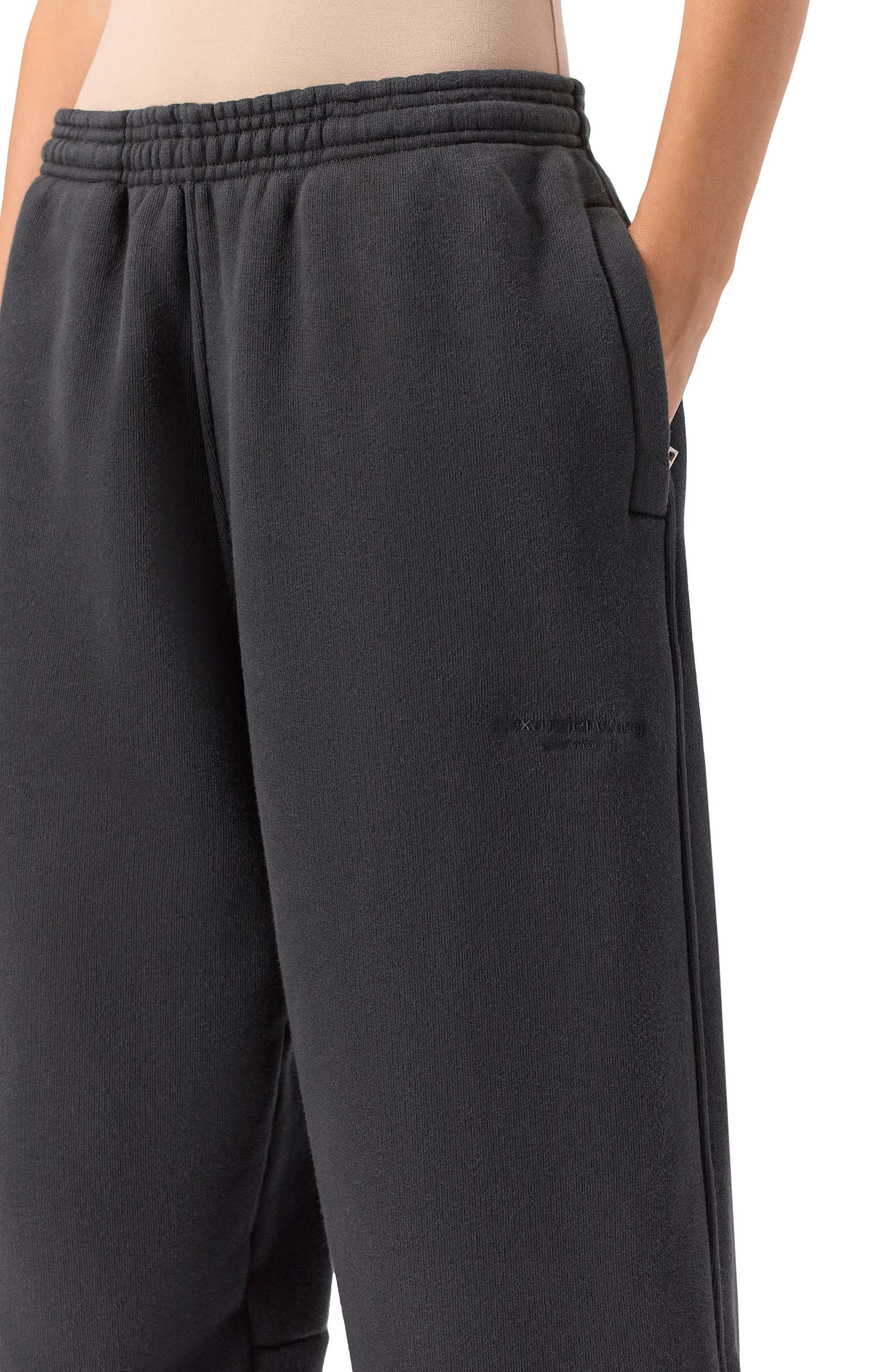 Хлопковые брюки ALEXANDER WANG, арт. 1CC3254864, фото 5