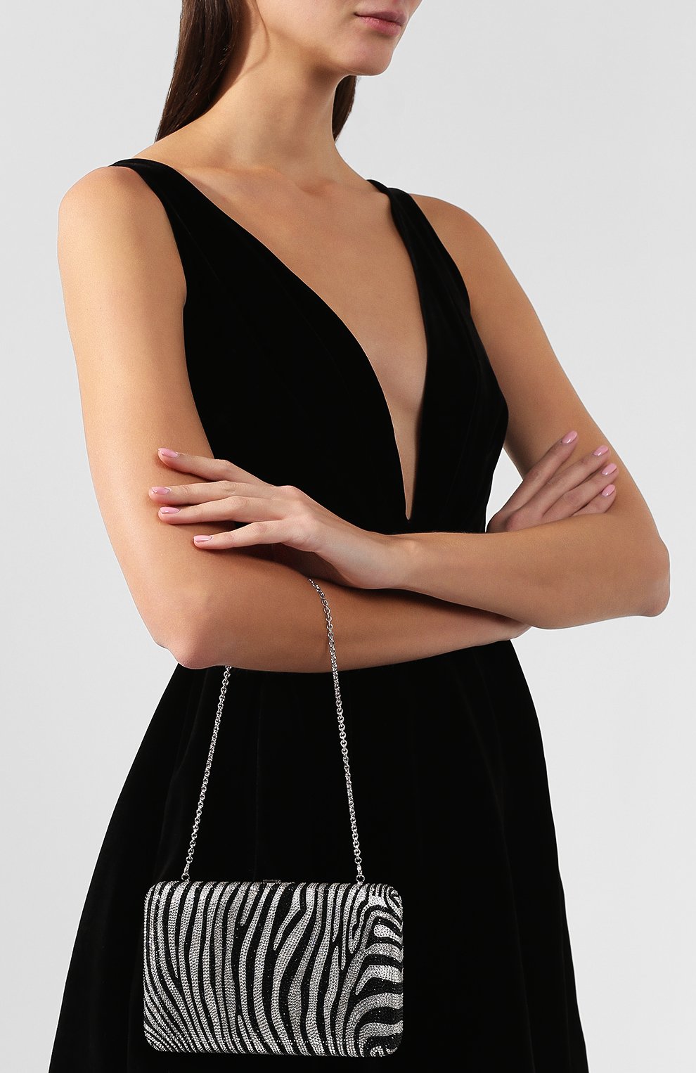 Клатч zebra JUDITH LEIBER COUTURE, арт. M194606, фото 5