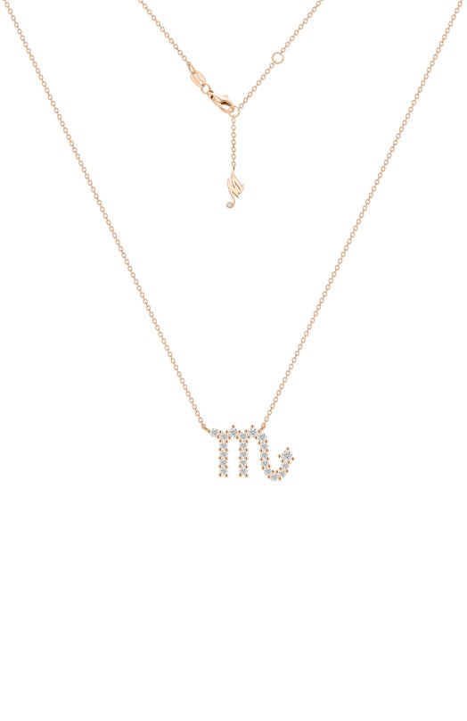 Кулон Zodiac - скорпион Mercury MP29200/RG Бесцветный MP29200/RG