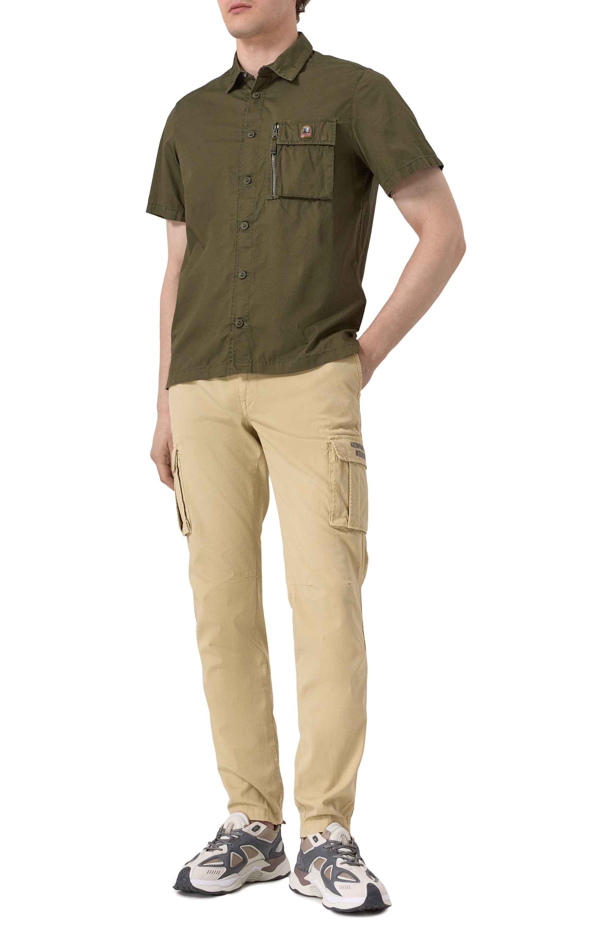 Хлопковая рубашка PARAJUMPERS, арт. PMSITW01, фото 2