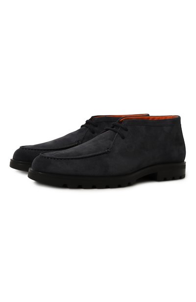 Мужские замшевые ботинки detroit SANTONI, арт. MGDG18609NE0BSEY
