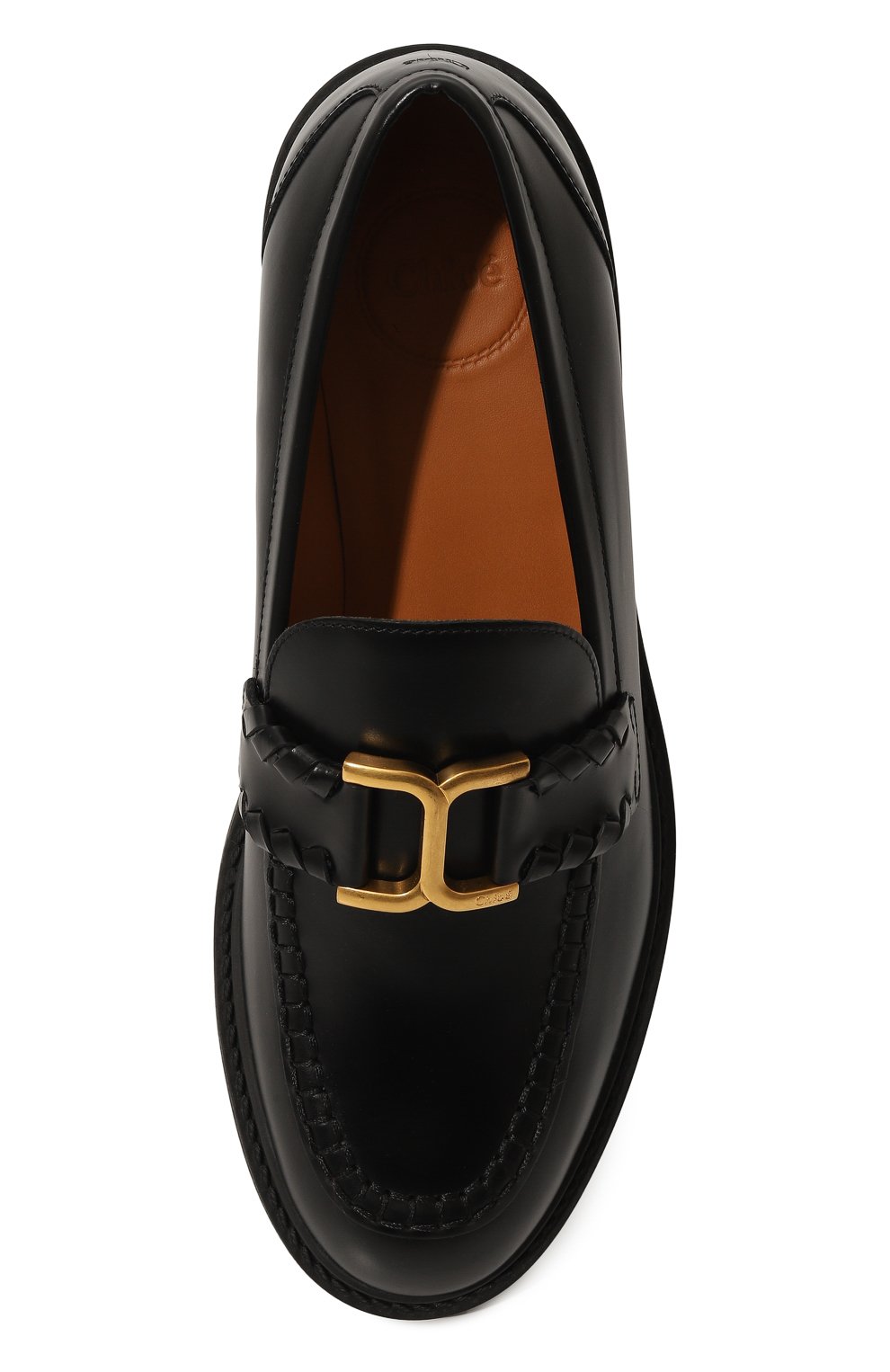 Кожаные лоферы marcie CHLOÉ, арт. CHC23A911EY, фото 6