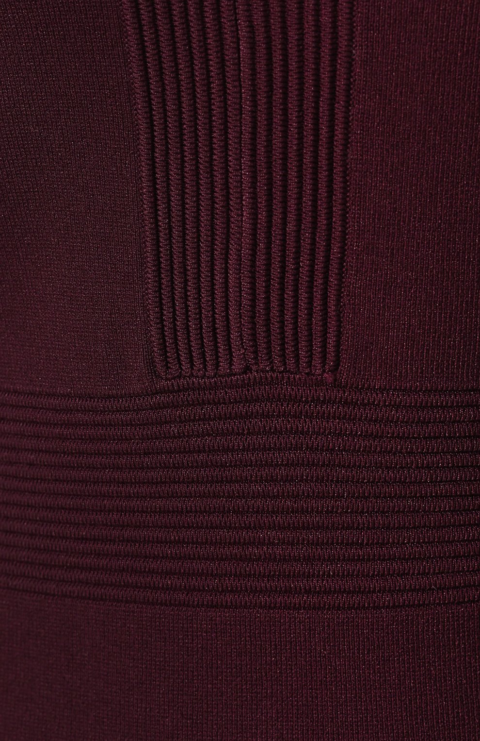 Приталенное платье MICHAEL MICHAEL KORS бордового цвета по цене 19950 руб., арт. MH88YEX5ZV, фото 5 Приталенное платье MICHAEL MICHAEL KORS, арт. MH88YEX5ZV, фото 5