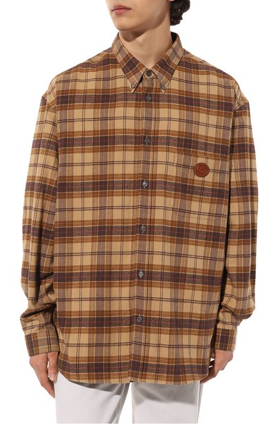 Хлопковая рубашка GUCCI, арт. 629755 Z8AK2, фото 3