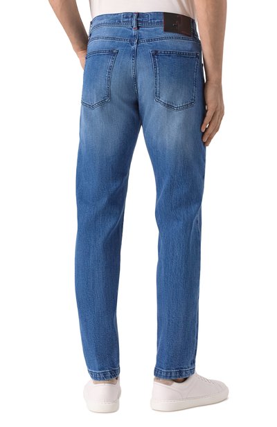 Джинсы KITON синего цвета по цене 199500 руб., арт. UPNJSK0625F01, фото 4 Джинсы KITON, арт. UPNJSK0625F01, фото 4