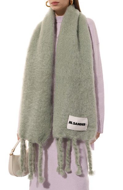 Шерстяной шарф JIL SANDER, арт. J40TE0118/J40041, фото 3