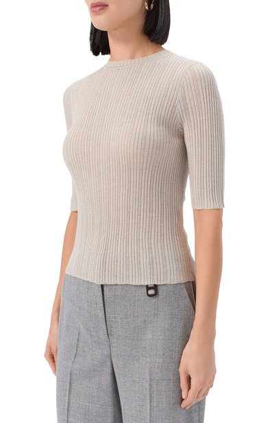 Пуловер из шерсти и вискозы LORENA ANTONIAZZI, арт. TM45F/3065, фото 3