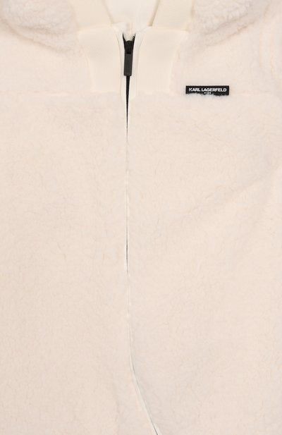 Утепленный комбинезон из экомеха KARL LAGERFELD KIDS, арт. Z30975, фото 3