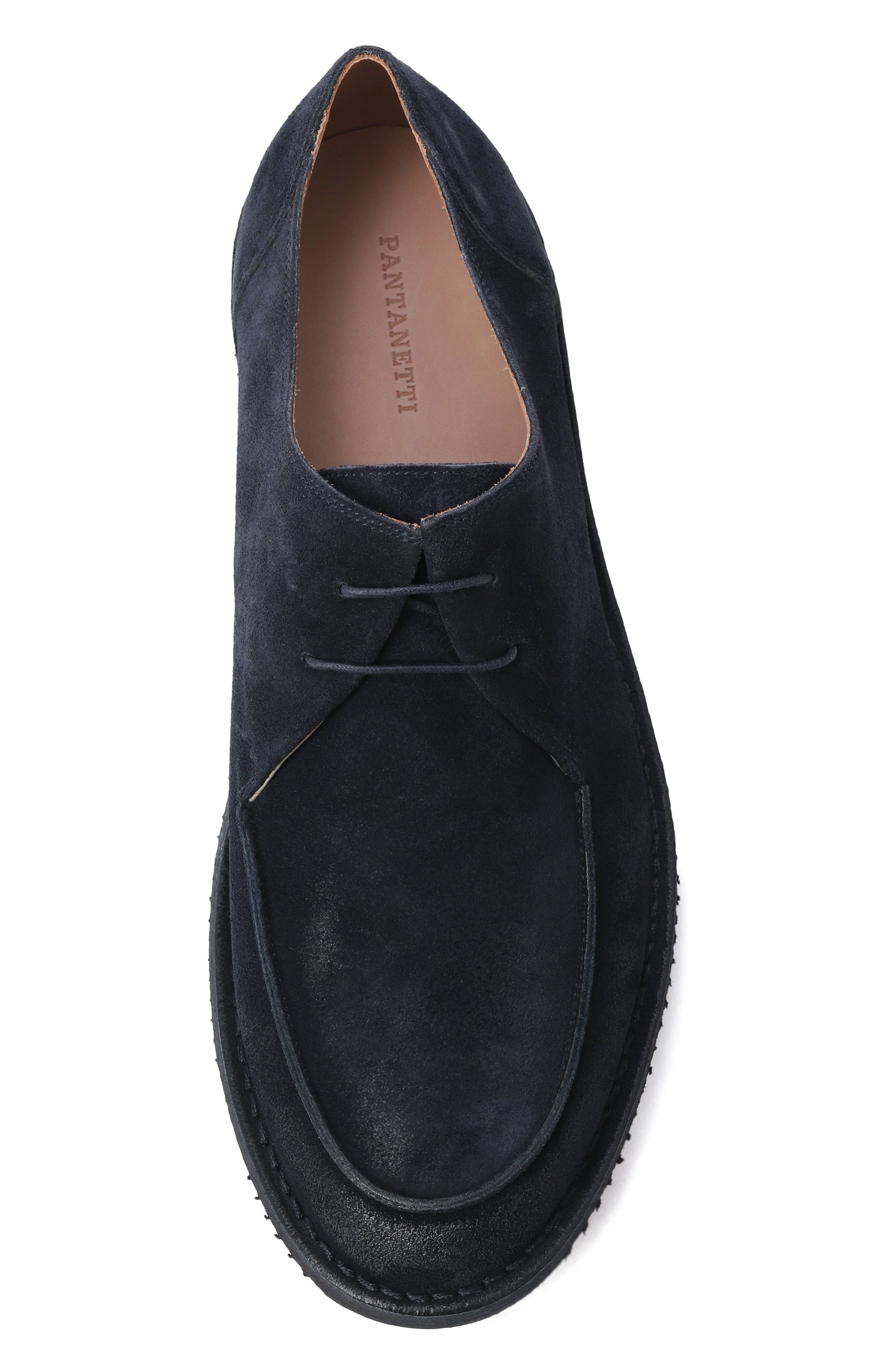 Замшевые дерби PANTANETTI темно-синего цвета по цене 45800 руб., арт. 18501A, фото 6 Замшевые дерби PANTANETTI, арт. 18501A, фото 6