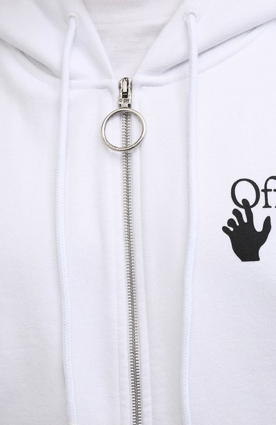 Хлопковая толстовка OFF-WHITE, арт. 0MBE001F21FLE009, фото 5