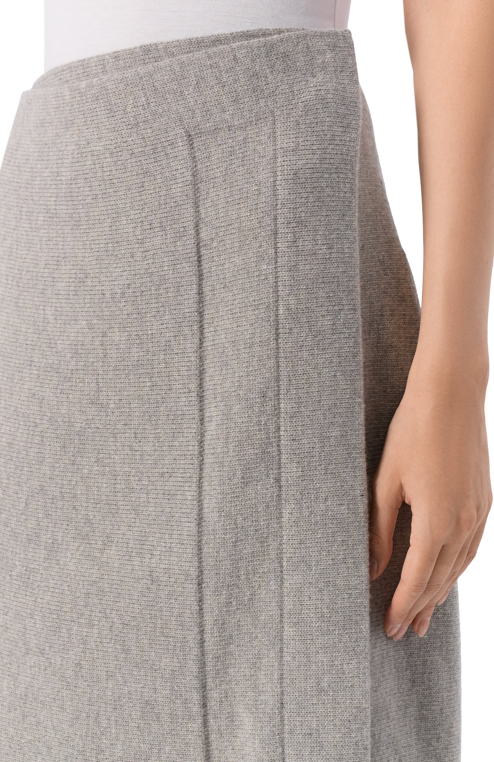 Юбка из шерсти и хлопка JIL SANDER, арт. J02MA0310/J14804, фото 5