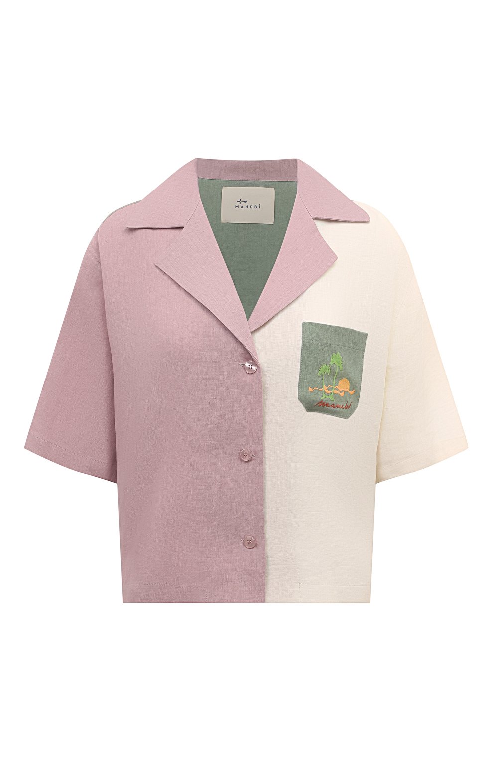 Льняная рубашка MANEBI, арт. A71UM, фото 1