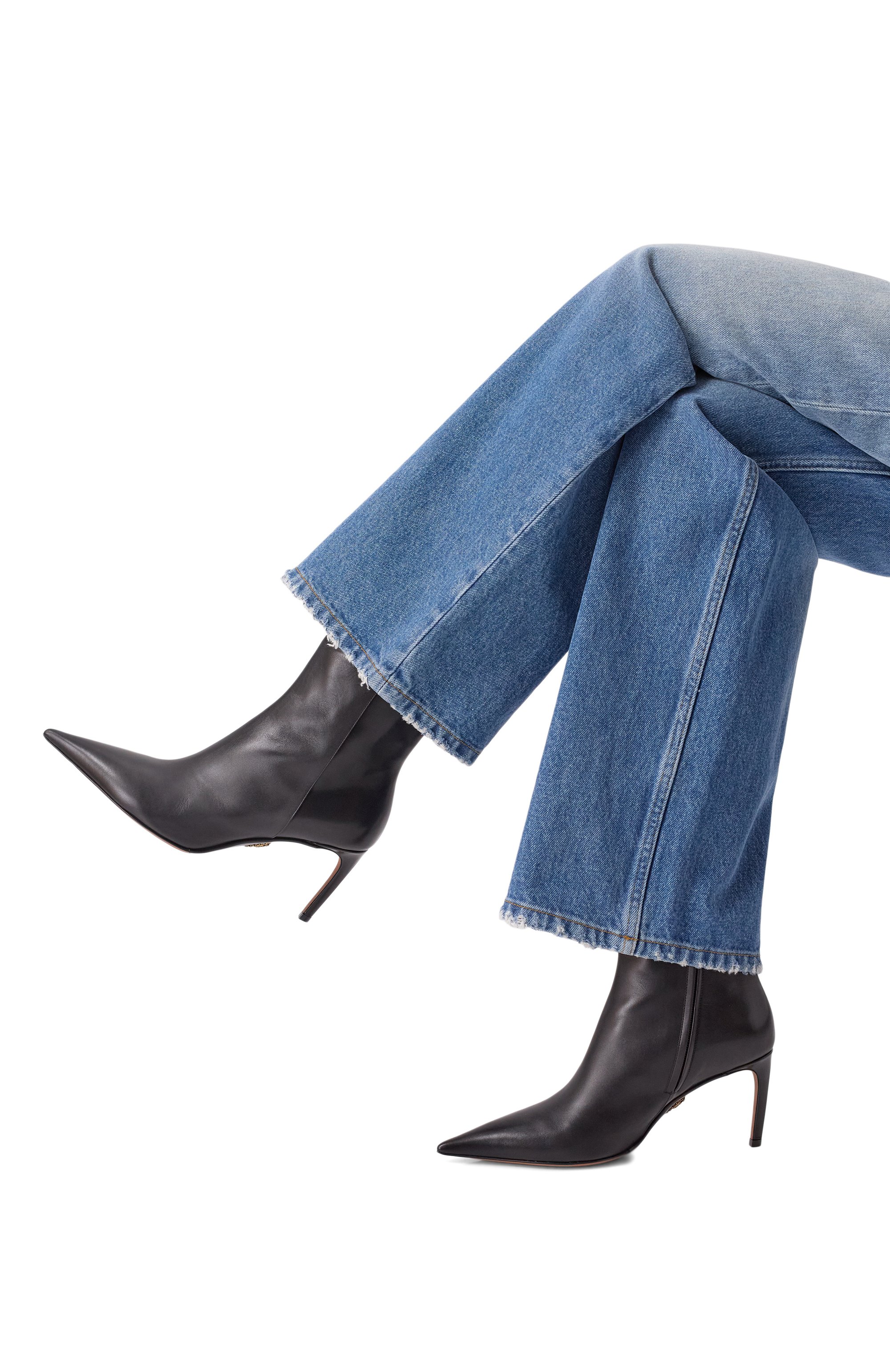 Кожаные ботильоны devotion 75 DOLCE & GABBANA, арт. CT1083/AP412, фото 2