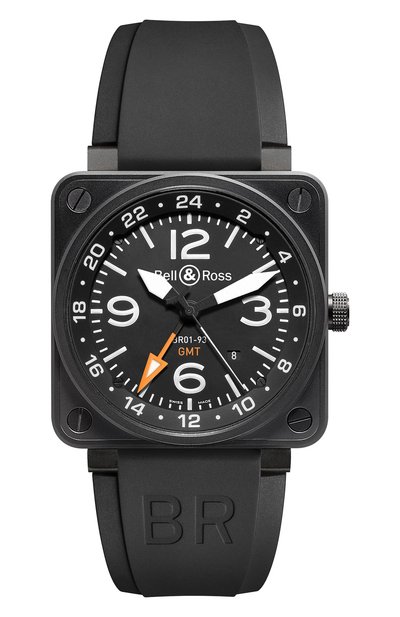 Мужские часы gmt 24h BELL AND ROSS, арт. BR0193-GMT