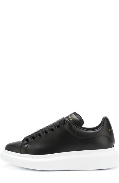 Кожаные кеды ALEXANDER MCQUEEN, арт. 462214/WHGP0, фото 3