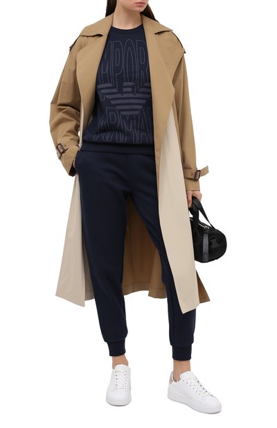 Хлопковые джоггеры EMPORIO ARMANI, арт. 163774/0A265, фото 2