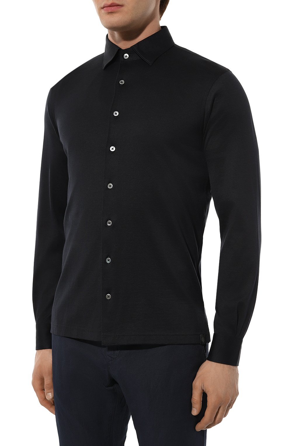 Рубашка из шелка и хлопка GRAN SASSO, арт. 60114/78400, фото 3