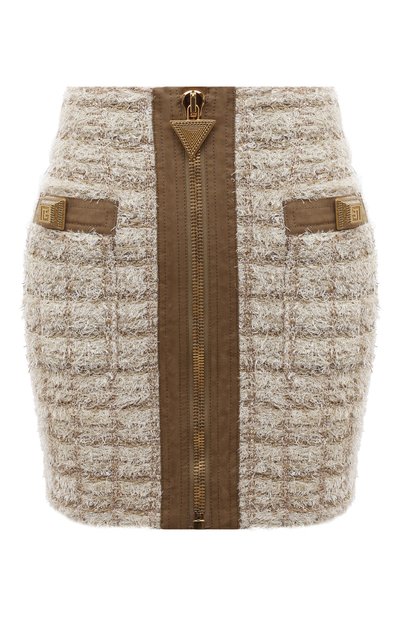 Женская юбка BALMAIN, арт. AF1LB012KD77