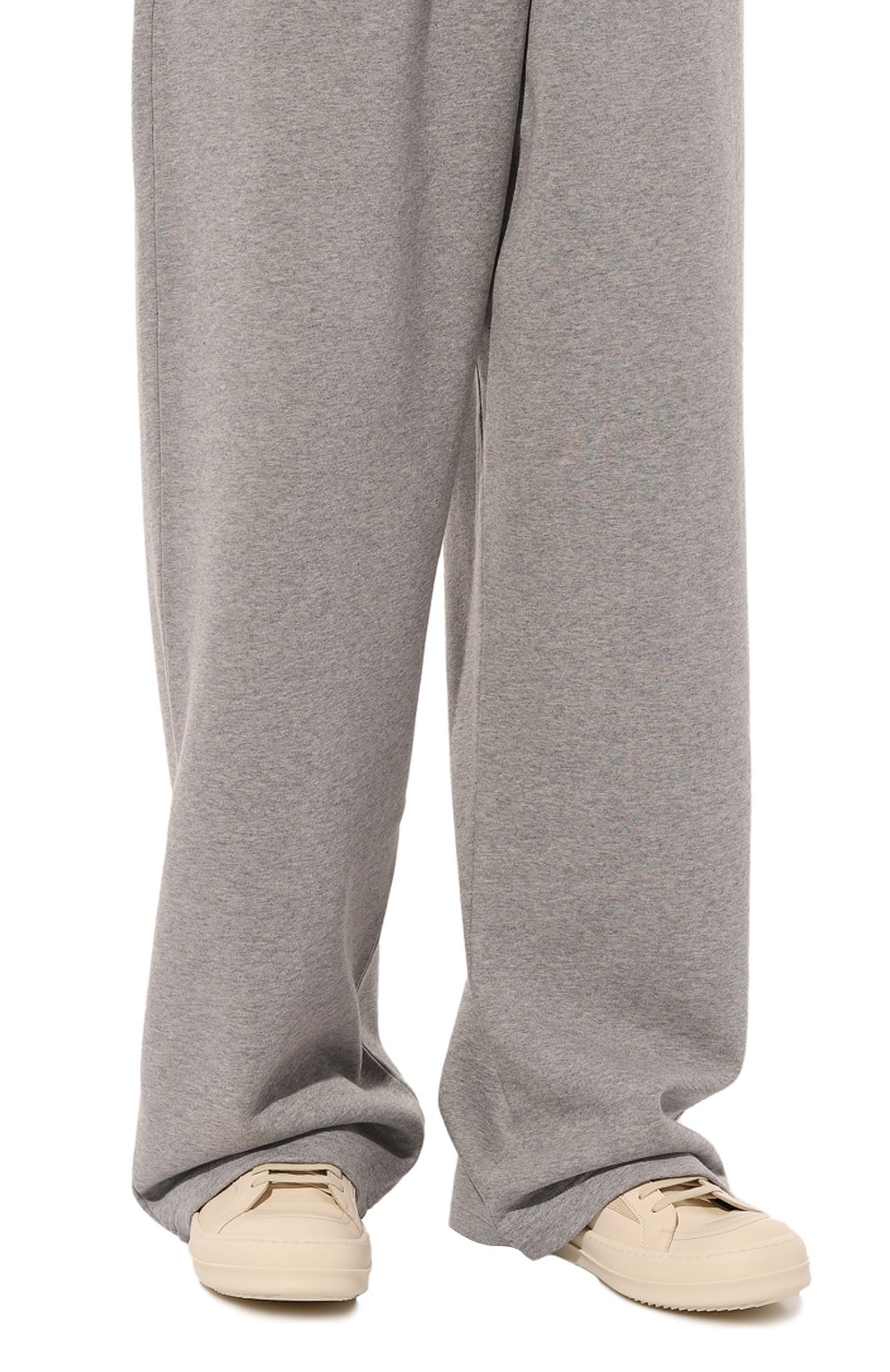 Кожаные кеды porterville vintage RICK OWENS кремового цвета по цене 79950 руб., арт. RU02D6897/LC0LVS, фото 3 Кожаные кеды porterville vintage RICK OWENS, арт. RU02D6897/LC0LVS, фото 3