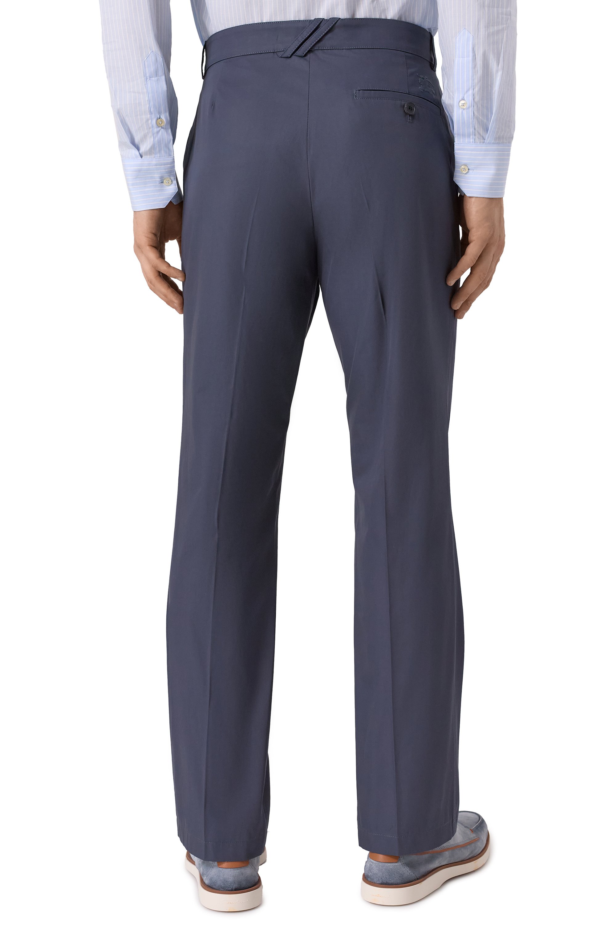 Хлопковые брюки BURBERRY, арт. 8106225, фото 4