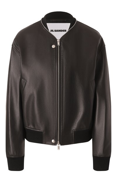 Женский кожаный бомбер JIL SANDER, арт. J04BN0104-J07173