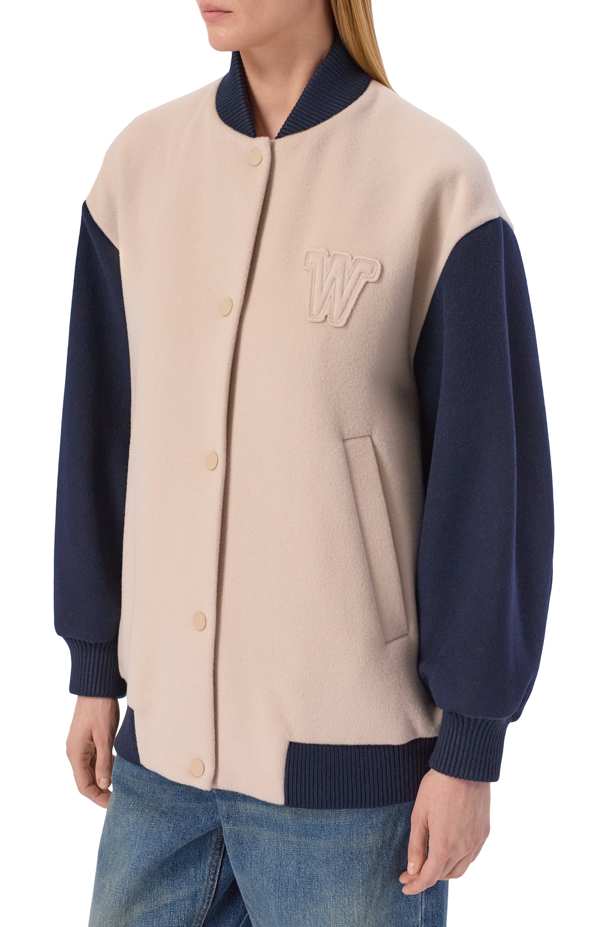 Шерстяной бомбер WEEKEND MAX MARA, арт. WKDELLISSE, фото 3