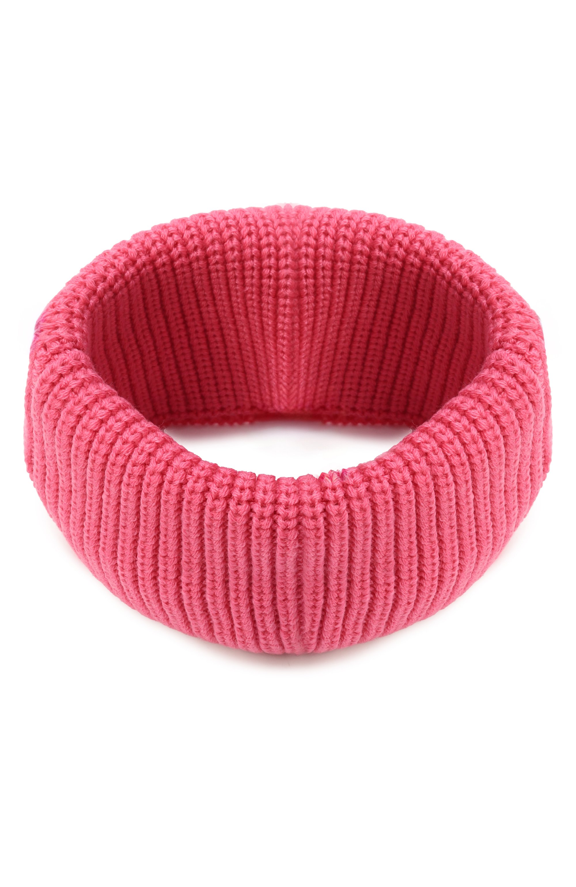 Шарф-снуд MAX&CO розового цвета по цене 5205 руб., арт. MX0244-MX048, фото 1 Шарф-снуд MAX&CO, арт. MX0244-MX048, фото 1