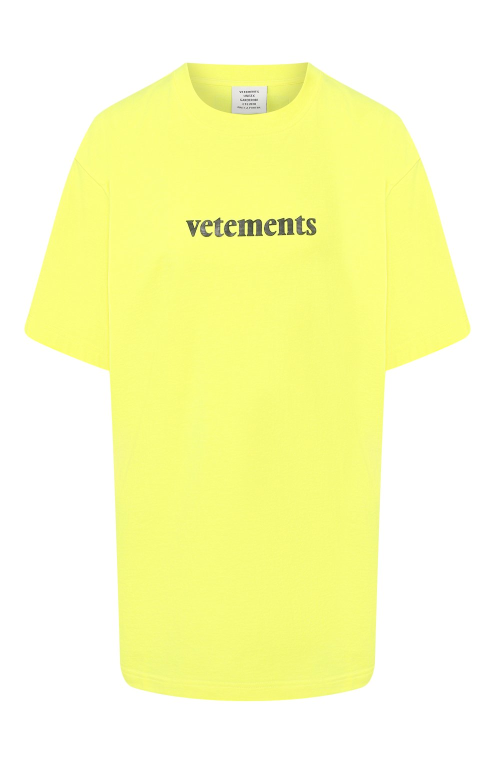 Футбо лка VETEMENTS, арт. SS20TR304 1610/W/FLU0 YELL0W, фото 1