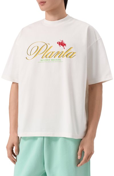 Хлопковая футболка PLANTA ROSA, арт. PR/T02/ASCEND-GLOW/300VELVET, фото 3