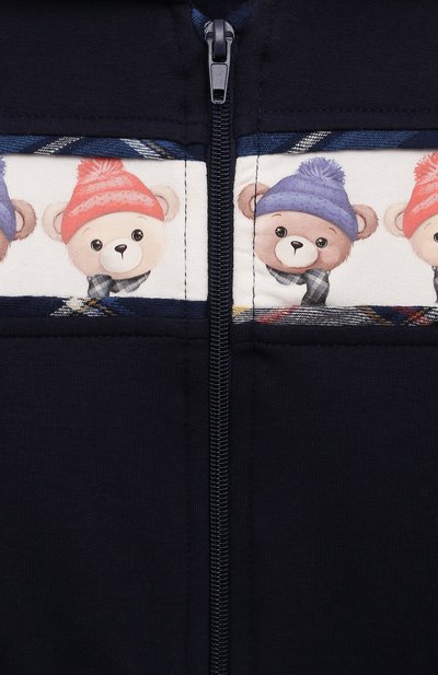 Хлопковая толстовка MONNALISA, арт. 28D802., фото 3