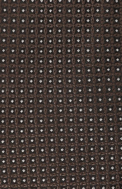 Шелковый галстук CANALI коричневого цвета по цене 16250 руб., арт. 18/HJ04131, фото 4 Шелковый галстук CANALI, арт. 18/HJ04131, фото 4