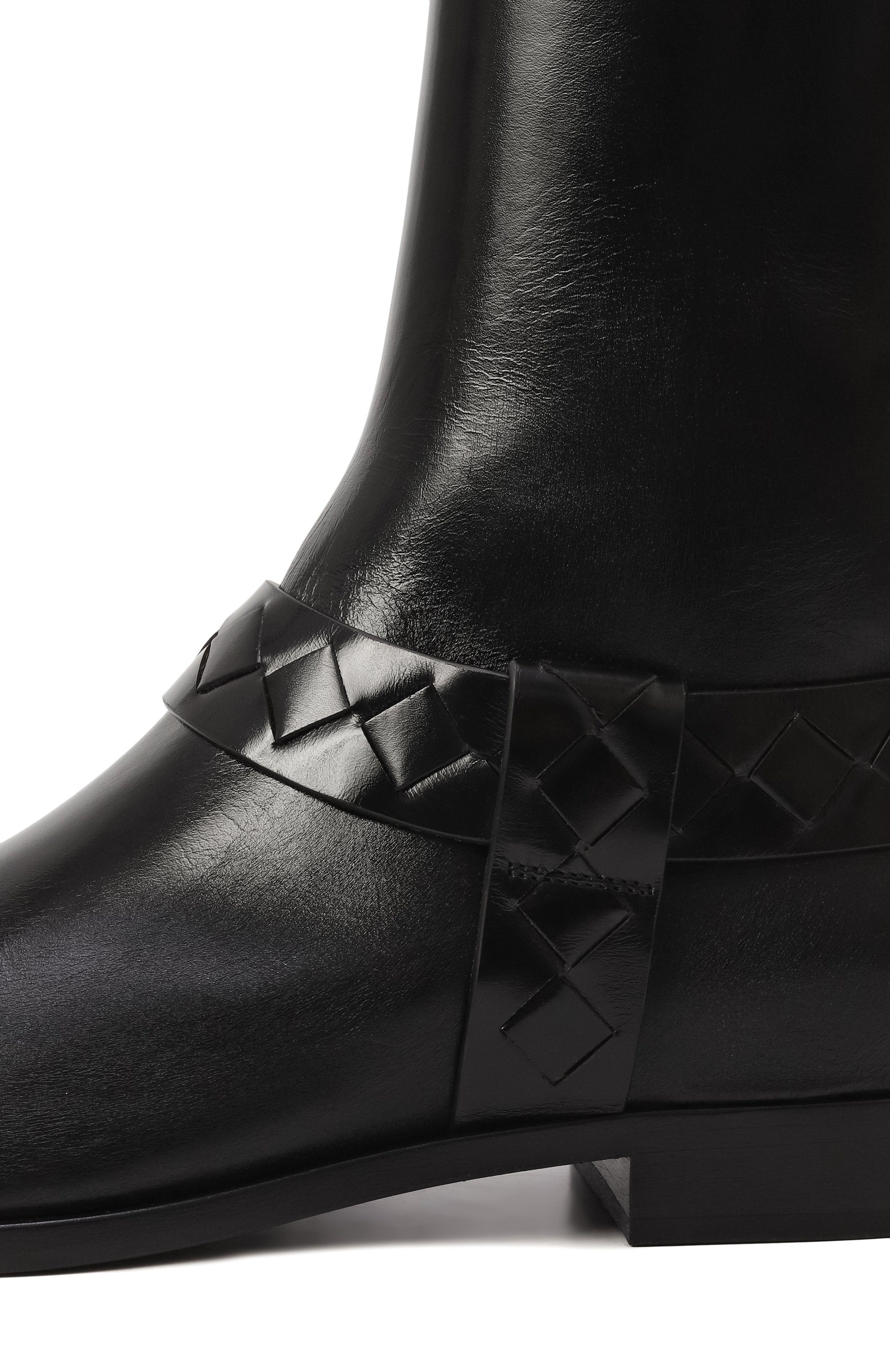 Кожаные сапоги achille BOTTEGA VENETA, арт. 816615/V3H90, фото 7