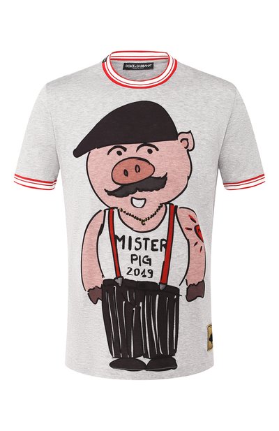 Хлопковая футболка  DOLCE & GABBANA, арт. G8IR4T/HH7E4, фото 1