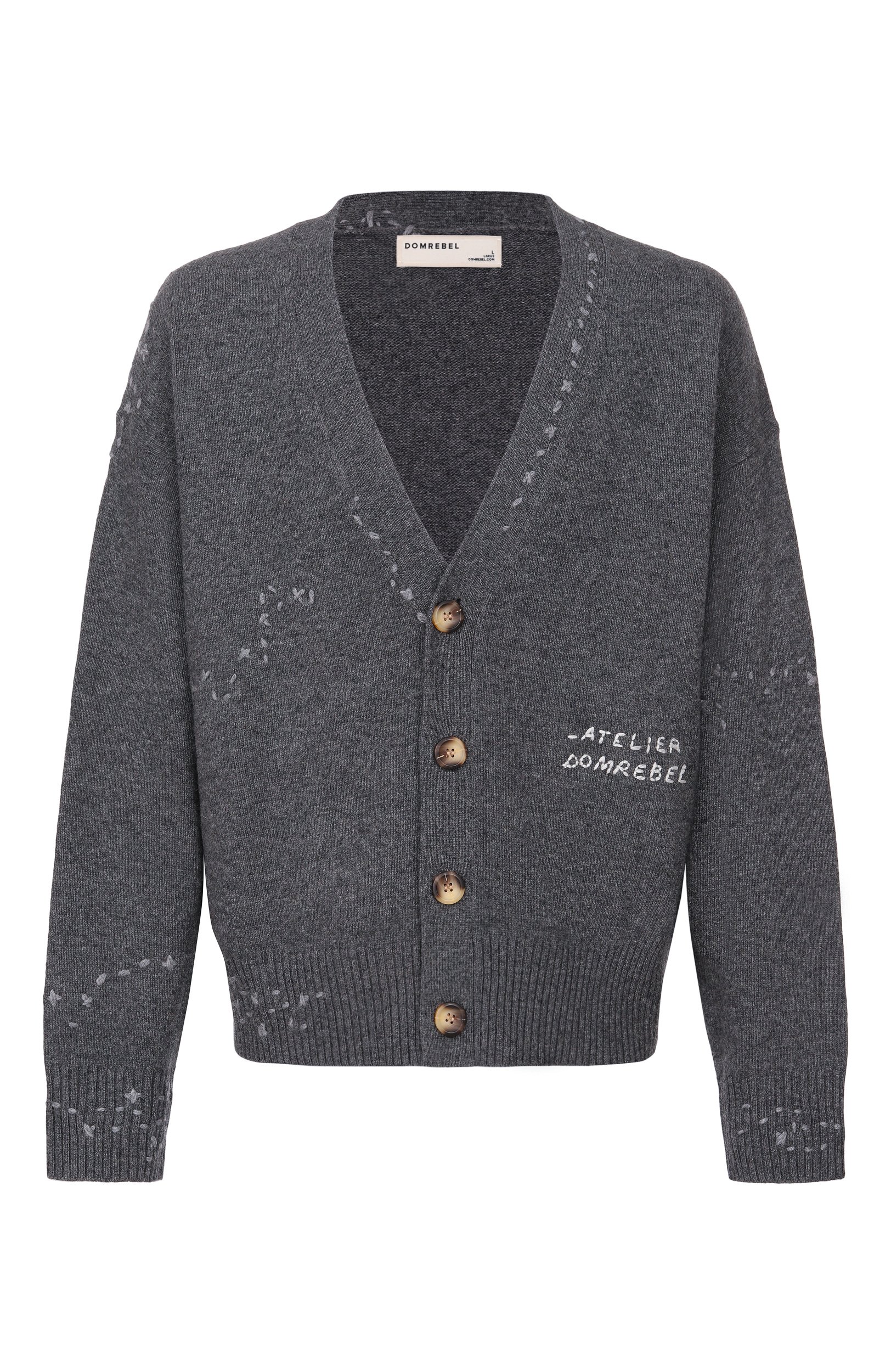 Шерстяной кардиган DOMREBEL, арт. M RENEGADE/KNIT CARDIGAN, фото 1