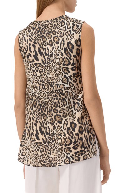 Топ из хлопка и шелка FREEAGE, арт. WS24.TP078M.6001.9012, фото 4