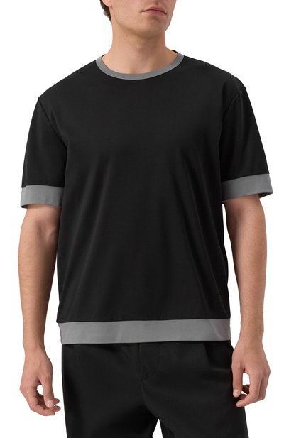 Хлопковая футболка GIORGIO ARMANI, арт. GM001948/TE10333, фото 3