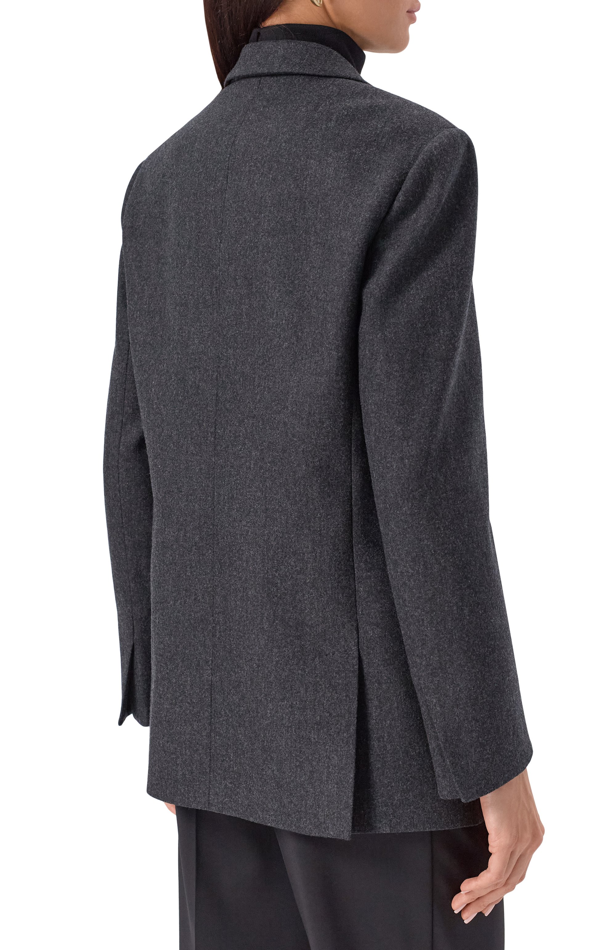 Жакет из шерсти и кашемира GIORGIO ARMANI, арт. GW001951/TE10537, фото 4