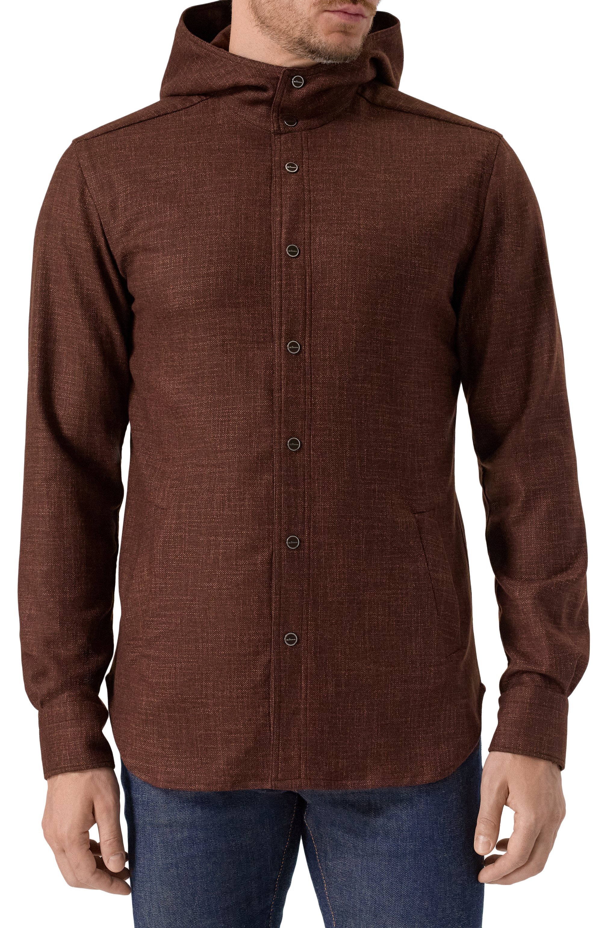 Рубашка из шерсти и шелка KITON, арт. UMCMARK0119G10, фото 3