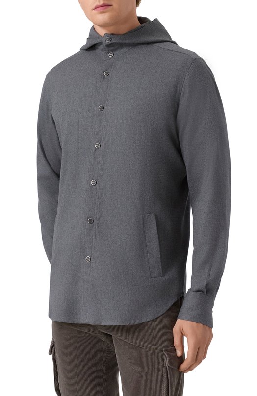 Рубашка Kiton UMCMARH0944016 Серый  UMCMARH0944016 Фото 3